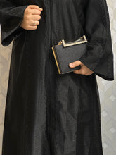 Load image into Gallery viewer, Black Abaya with hand work
