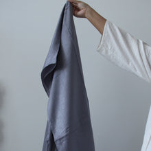 Load image into Gallery viewer, Velvet Satin Hijab - Slate Grey
