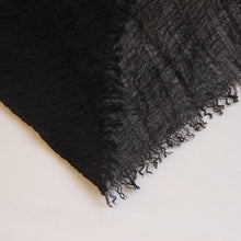 Load image into Gallery viewer, Cotton Crinkle Hijab - Black
